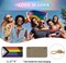 LGBT Rainbow Sign Front Door Decor – “Hate Has No Home Here” Wooden Pride Flag Wall Decoration, Gay Pride Rainbow Décor for Home, Porch, Classroom